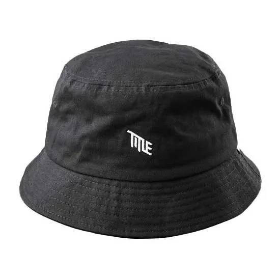 Title Bucket Hut, Black Title Bucket Hut, Black