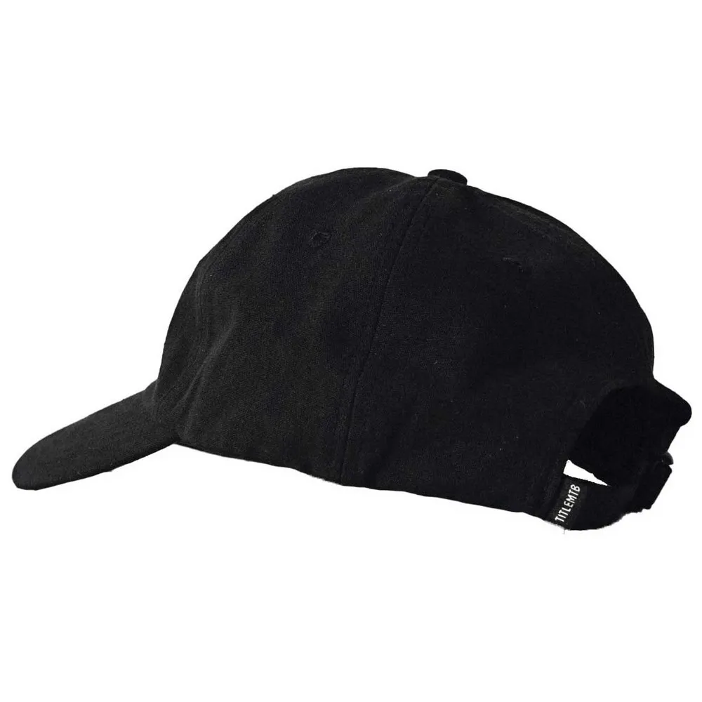 Title Dad Logo Keps, Black