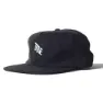 Title Unstructured Logo Keps, Black
