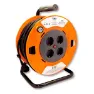 Tm Electron Tmuad225 4 Outlets 25 M Kabeltrumma, Orange, One Size