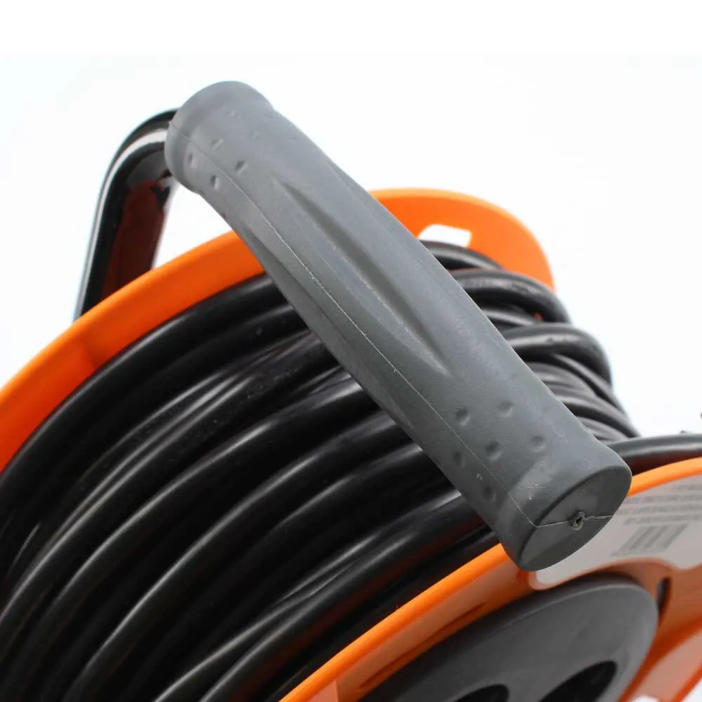 Tm Electron Tmuad250 4 Outlets 50 M Kabeltrumma, Orange, One Size Tm Electron Tmuad250 4 Outlets 50 M Kabeltrumma, Orange, One Size