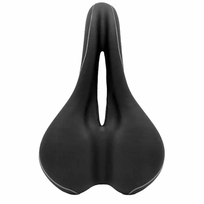 Töls Comfort City Cykelsadel, Black, One Size
