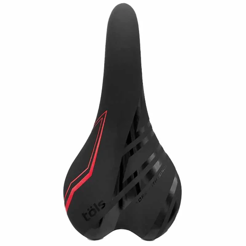 Töls Flat Performance Cykelsadel, Black, One Size