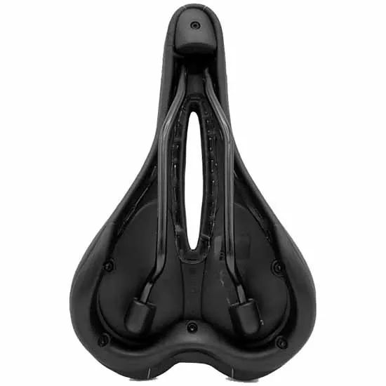 Töls Hollow Comfort City Cykelsadel, Black, One Size