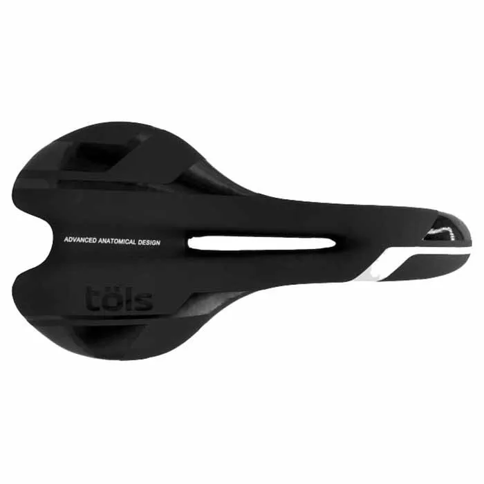 Töls Hollow Sport Cykelsadel, Black, One Size