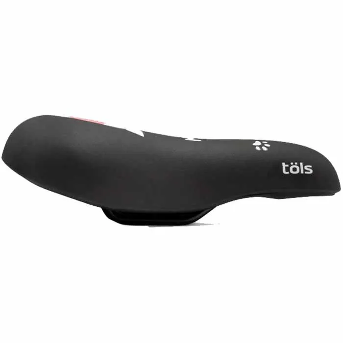 Töls Junior Cykelsadel, White, One Size
