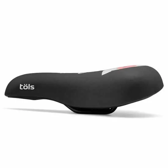 Töls Junior Cykelsadel, White, One Size