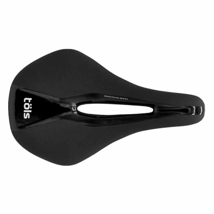 Töls Short Performance Cykelsadel, Black, One Size