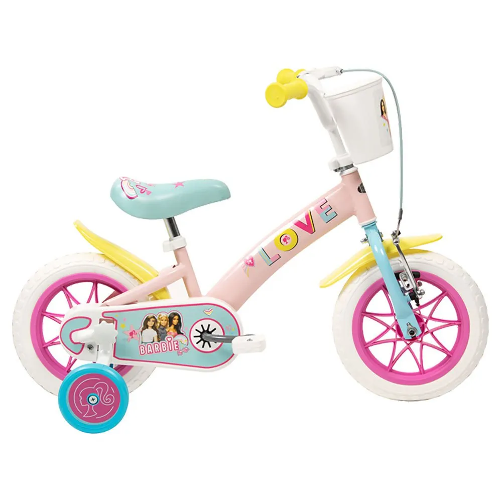 Toimsa Bikes 12´´ En71 Barbie Cykel, Multicolor, 3-4Y