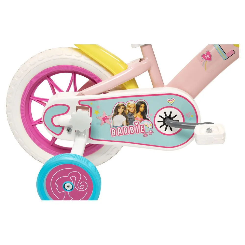 Toimsa Bikes 12´´ En71 Barbie Cykel, Multicolor, 3-4Y