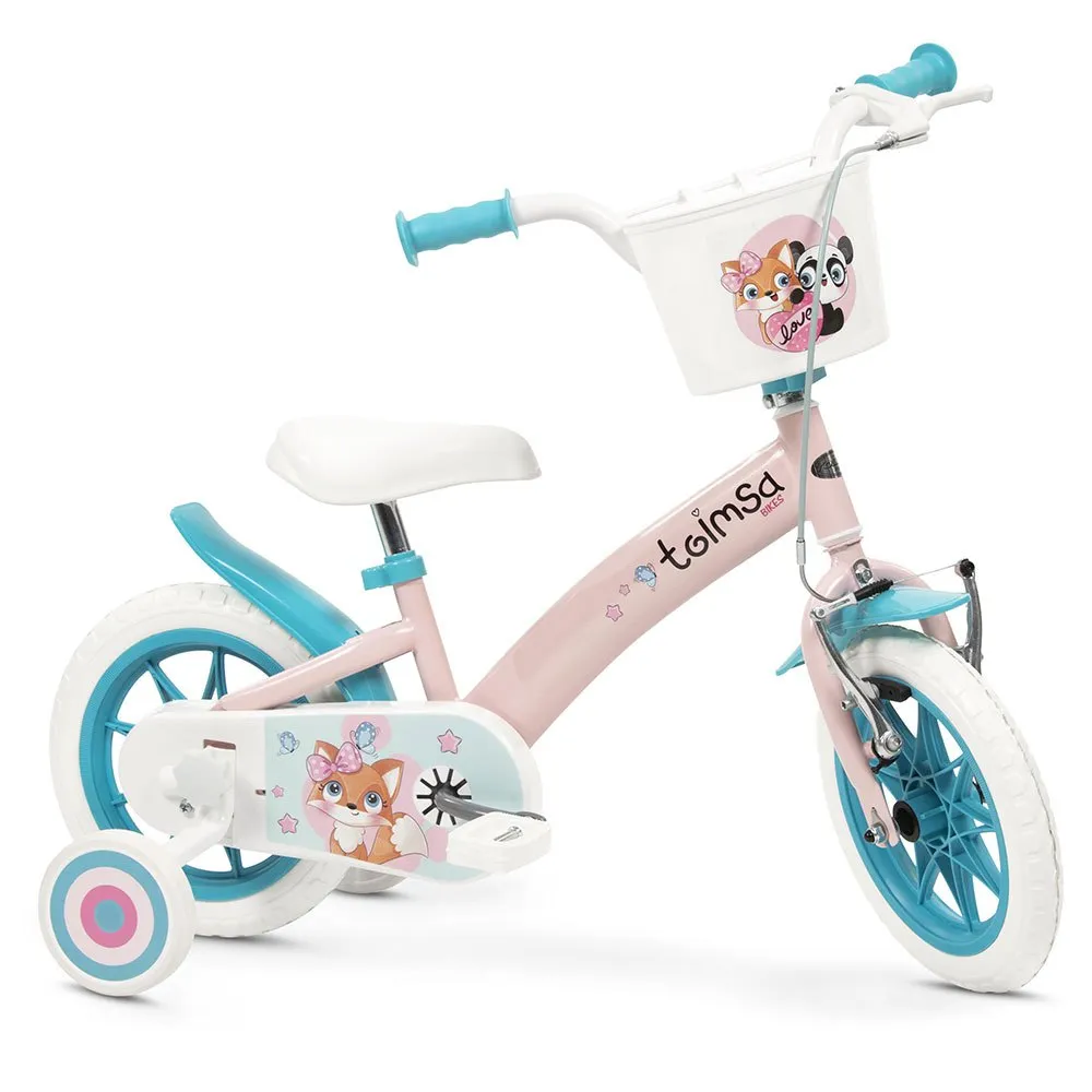 Toimsa Bikes 12´´ En71 Cuddly Cykel, Multicolor, 3-4Y