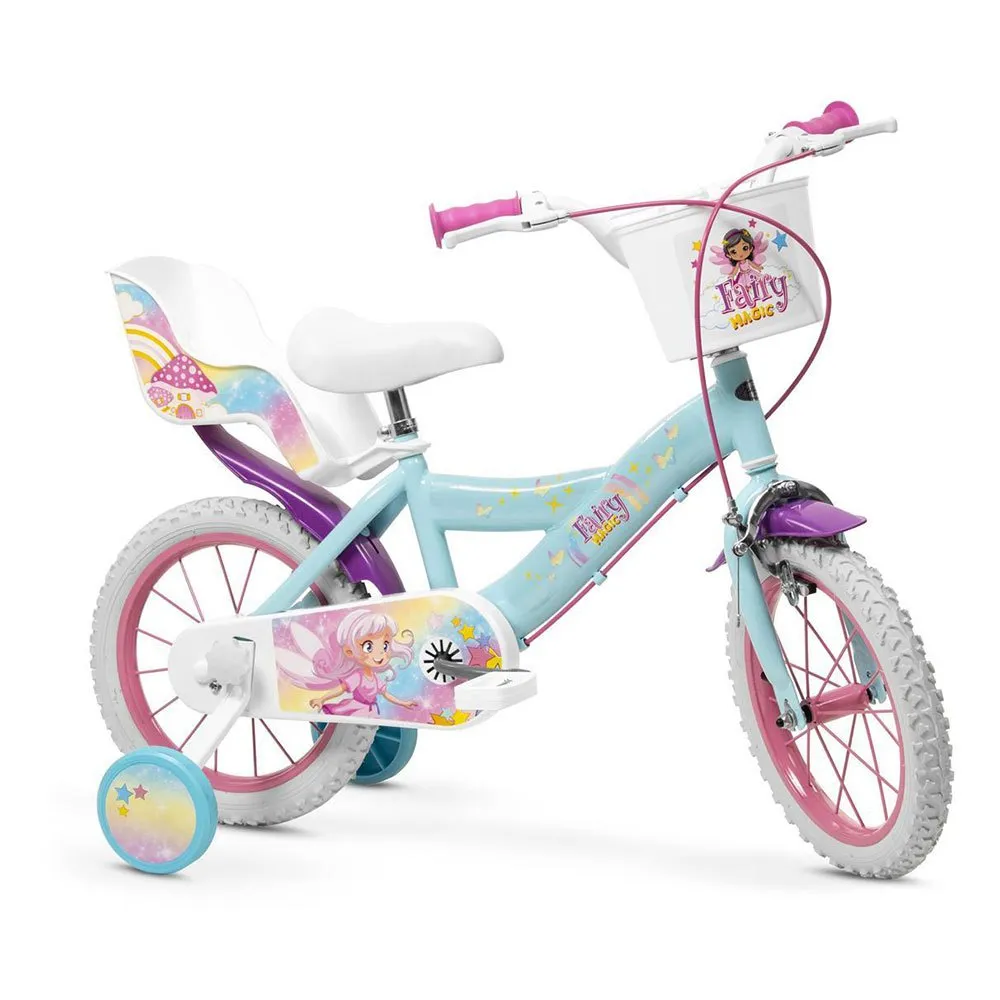 Toimsa Bikes 14´´ Fairy Magic Cykel, Multicolor, 4-5Y