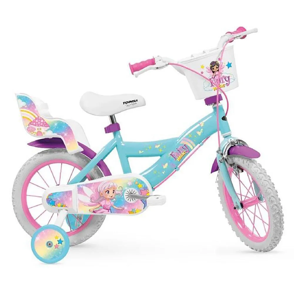 Toimsa Bikes 16´´ Fairy Magic Cykel, Multicolor, 5-7Y