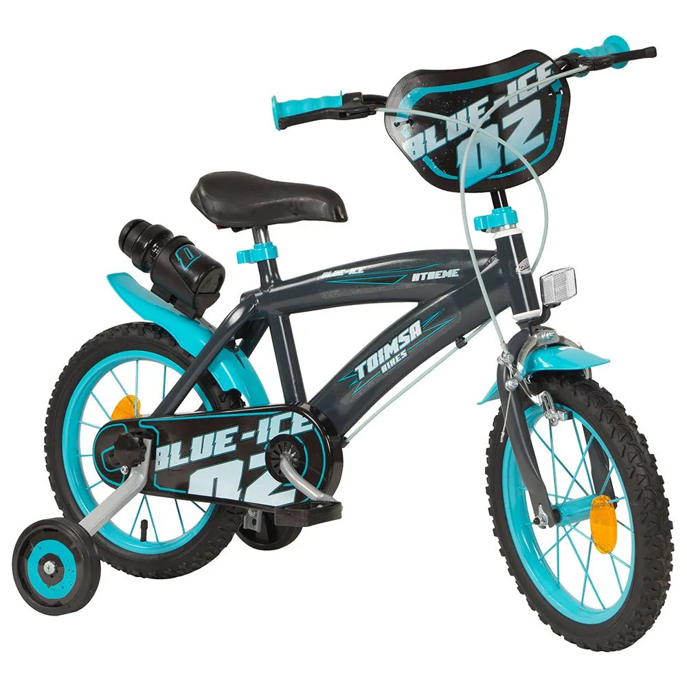 Toimsa Bikes Blue Ice 14´´ Cykel, Dark grey, 4-5Y