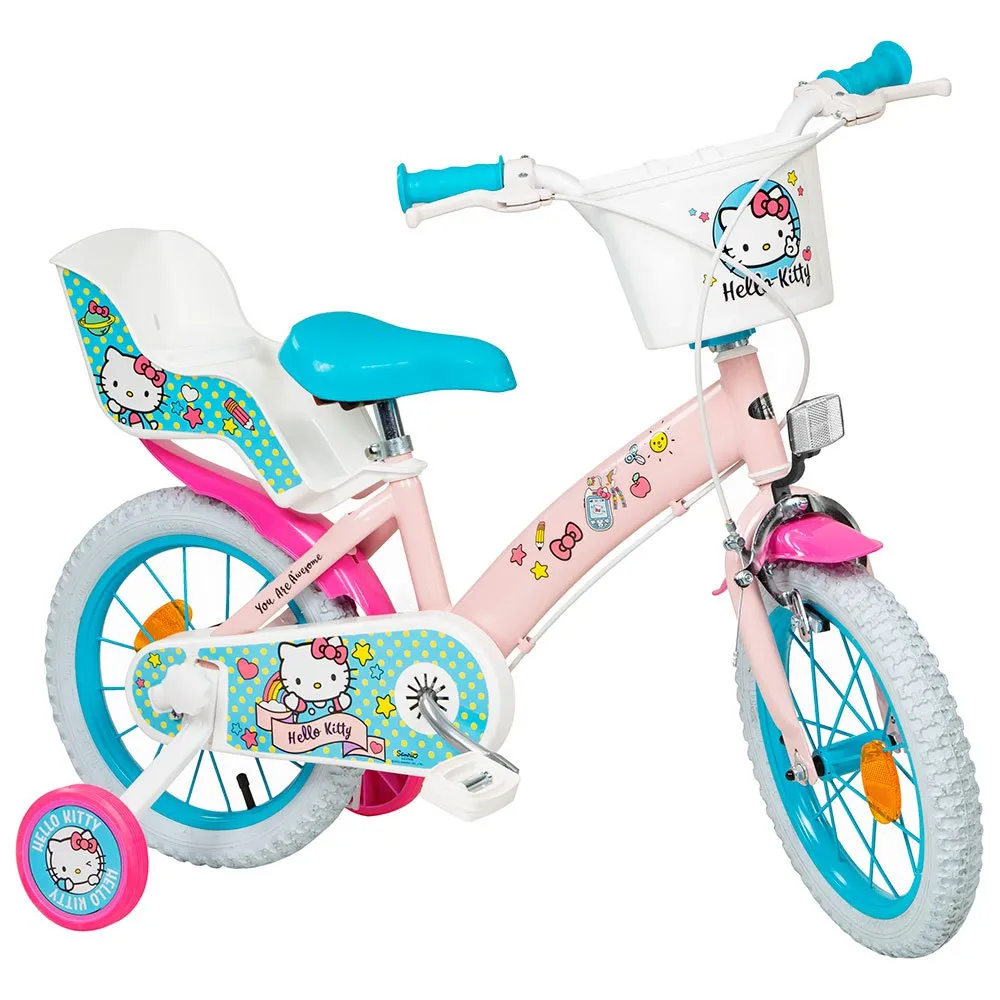 Toimsa Bikes Hello Kitty 14´´ Cykel, Pink, 4-5Y