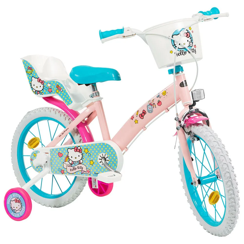 Toimsa Bikes Hello Kitty 16´´ Cykel, Pink, 5-7Y