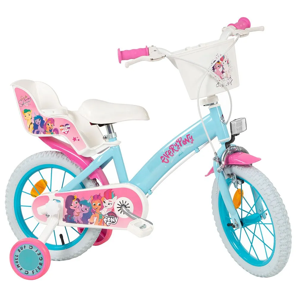 Toimsa Bikes My Little Pony 14´´ Cykel, Sky blue, 4-5Y Toimsa Bikes My Little Pony 14´´ Cykel, Sky blue, 4-5Y