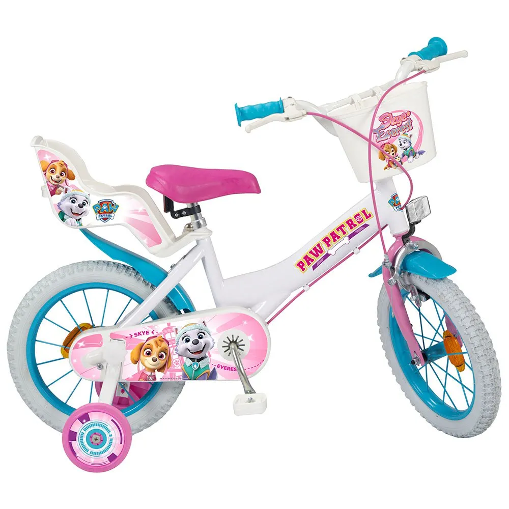 Toimsa Bikes Paw Patrol 14´´ Cykel, White, 4-5Y