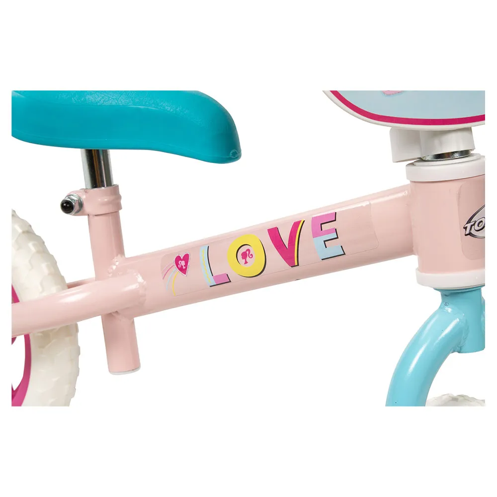 Toimsa Bikes Rider Bike 10´´ Barbie Cykel, Multicolor, 24MON-3Y