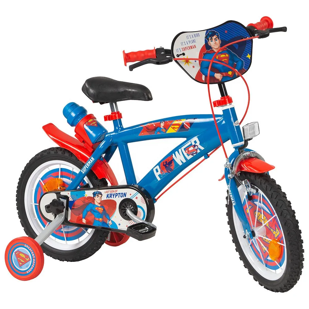 Toimsa Bikes Superman 14´´ Cykel, Blue, 4-5Y Toimsa Bikes Superman 14´´ Cykel, Blue, 4-5Y