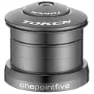TOKEN A-head Vigilante Serie Taper 49 Mm 1 1/8-1.5´´ Integrerat Styrlager, Black, One Size