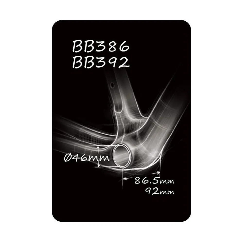 TOKEN Bb38630p Ninja Lite Vevlager, Black, 86.5/92mm TOKEN Bb38630p Ninja Lite Vevlager, Black, 86.5/92mm