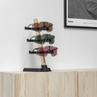 Tons Desk Organiser för tre par solglasögon mattsvart Tons Desk Organiser för tre par solglasögon mattsvart