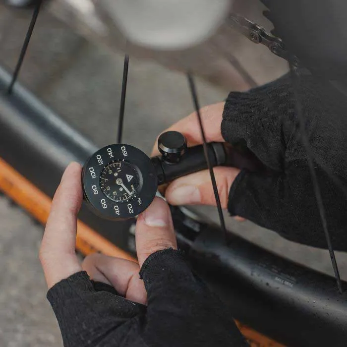 Topeak AirBooster G+ Luftdruckprüfer/CO2-Kartuschenpumpe, Black, One Size Topeak AirBooster G+ Luftdruckprüfer/CO2-Kartuschenpumpe, Black, One Size
