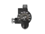 Topeak AirBooster G2 2-i-1 pumphuvud/däcktrycksmätare, Black, One Size