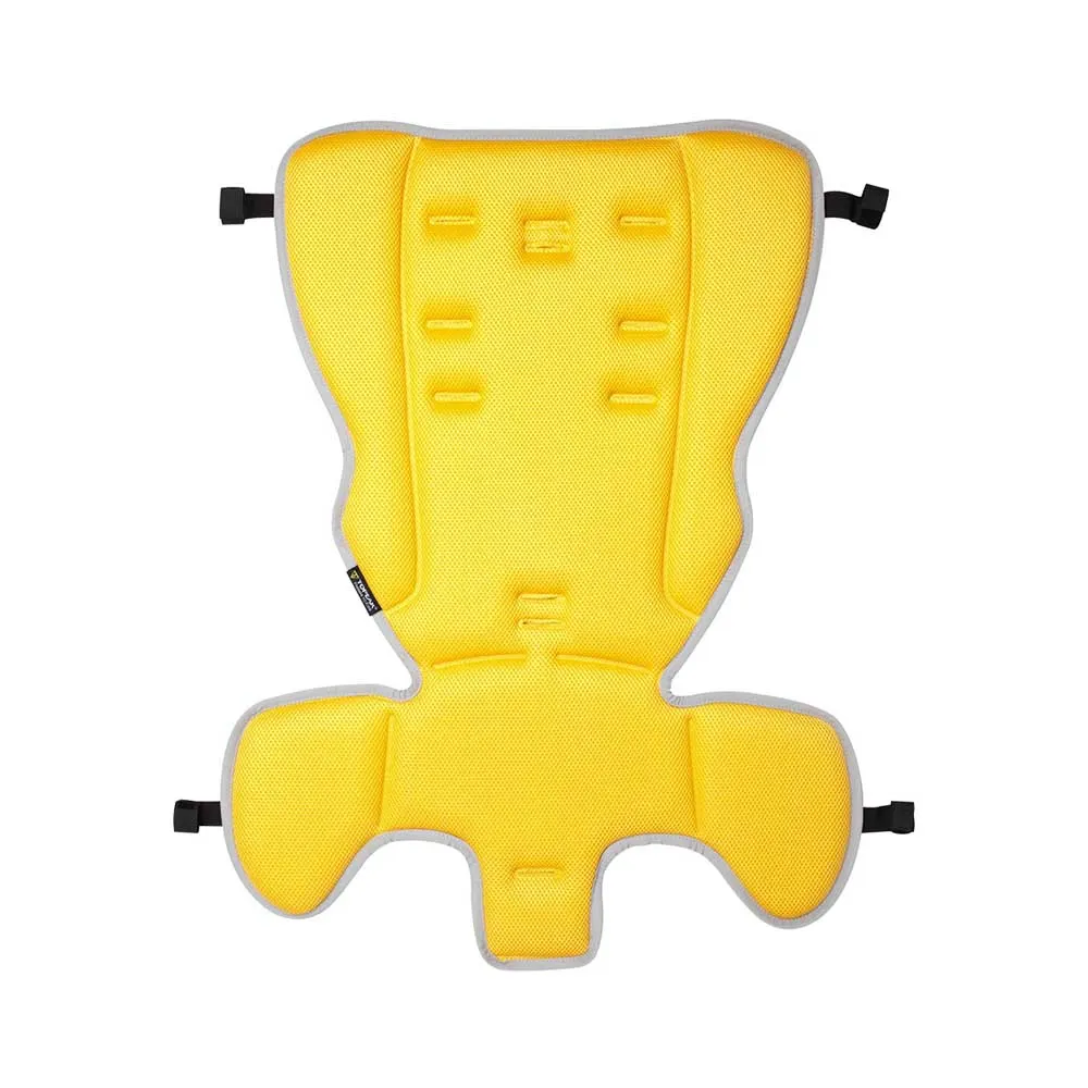 Topeak Baby Seat Ii Barnstol På Baksidan Av Cykeln, Grey / yellow, Max 22kg