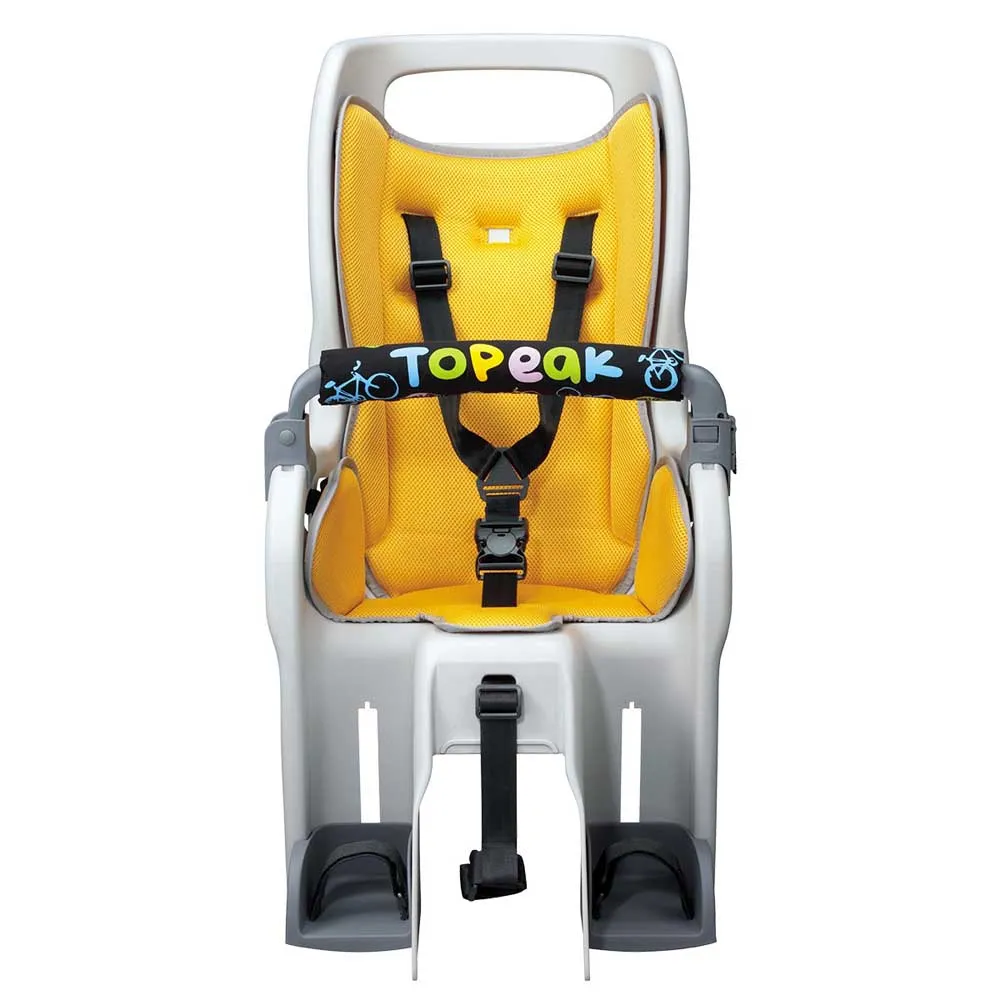 Topeak Baby Seat Ii Barnstol På Baksidan Av Cykeln, Grey / yellow, Max 22kg