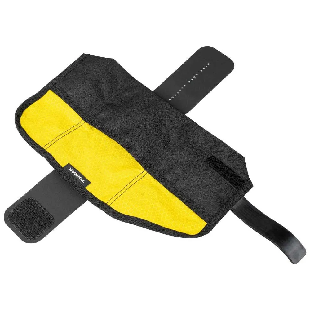 Topeak Burrito Pack Slim Verktygssadelväska, Black, One Size Topeak Burrito Pack Slim Verktygssadelväska, Black, One Size