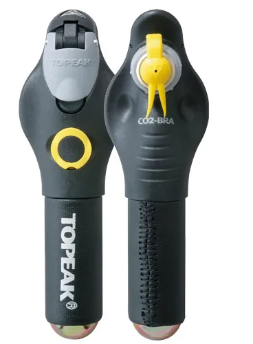 Topeak Co2-bra kolsyrepump, Gray, One Size Topeak Co2-bra kolsyrepump, Gray, One Size