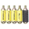 Topeak Co2-patron 16g 5 Enheter, Gray, 16g