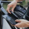 Topeak E-TorqBar Werkzeugset mit 1-10 Nm Drehmomentschlüssel, Black / silver, One Size