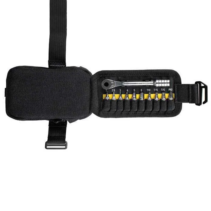Topeak Elementa Verktygssadelväska, Black, One Size