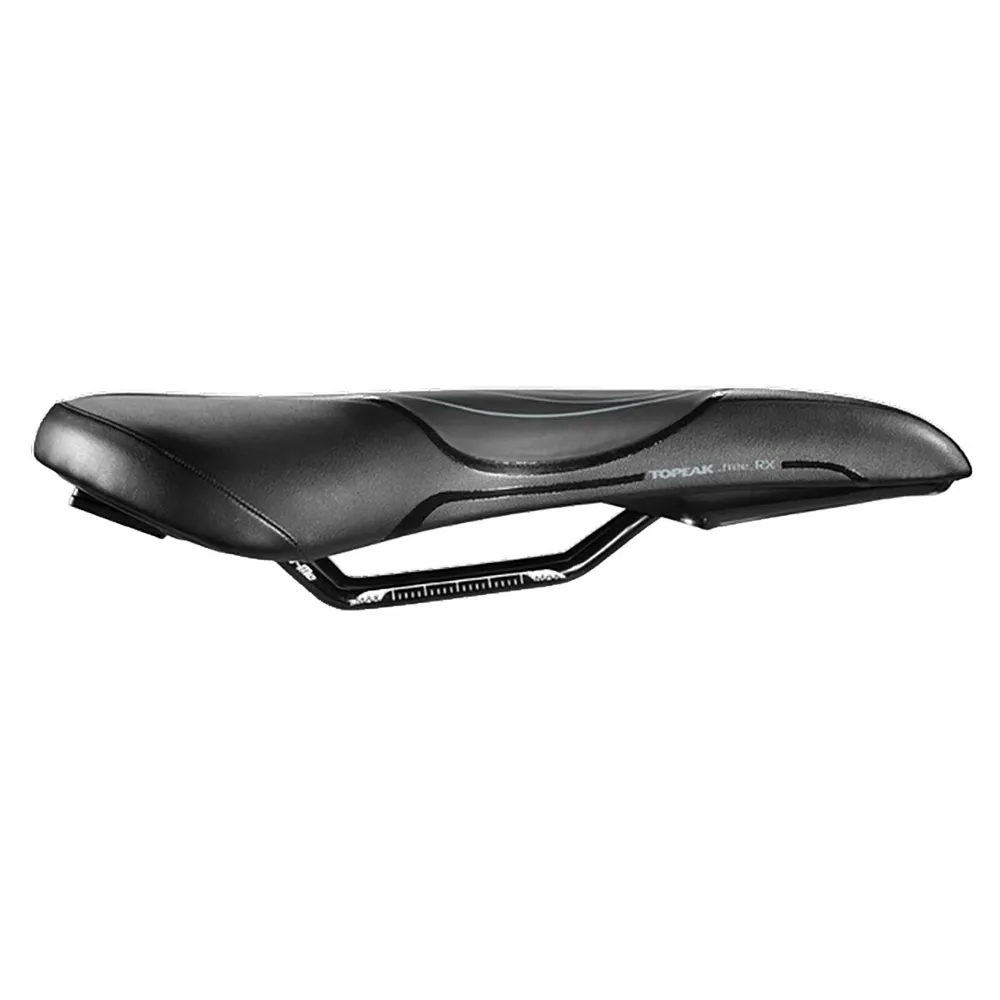 Topeak Free Rx Cykelsadel, Black / grey, 160mm