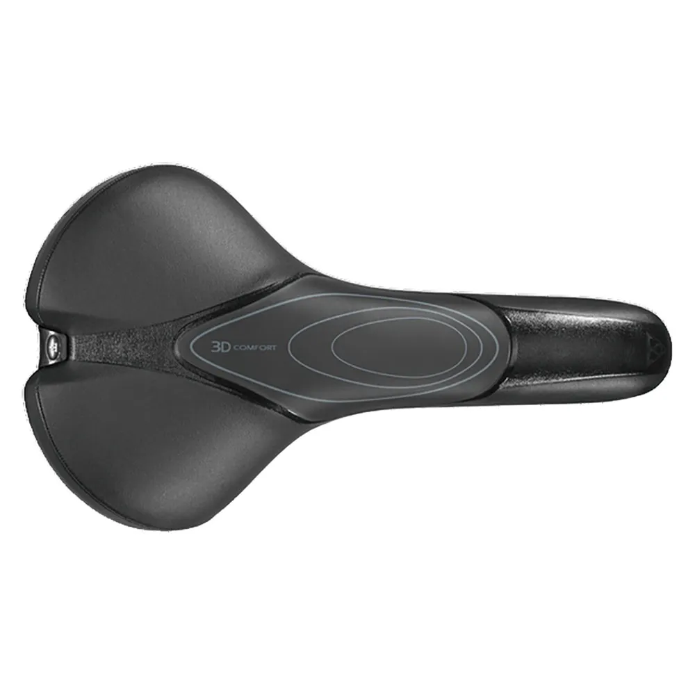 Topeak Free Rx Cykelsadel, Black / grey, 160mm