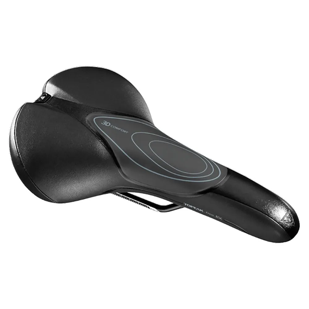 Topeak Free Rx Cykelsadel, Black / grey, 160mm