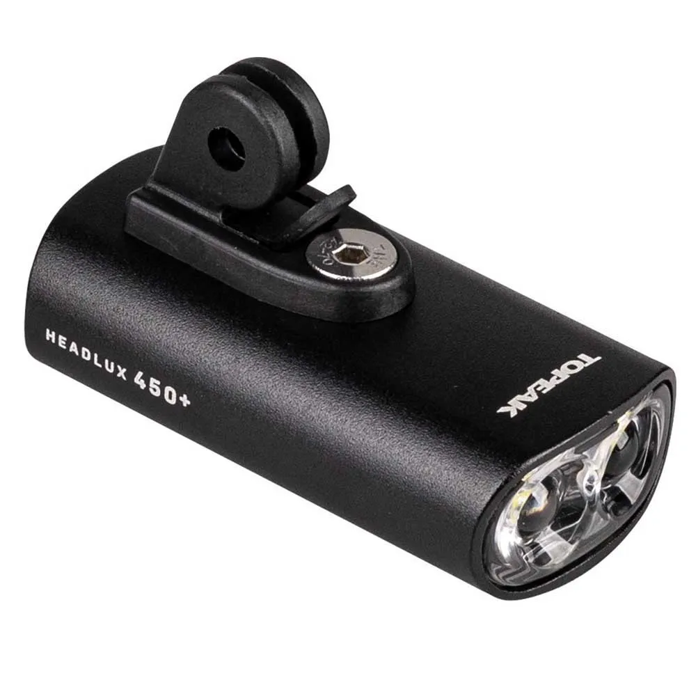 Topeak Headlux 450+ Framlampa, Black, One Size Topeak Headlux 450+ Framlampa, Black, One Size