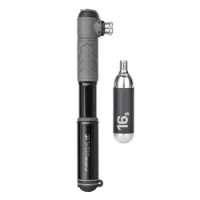 Topeak Hybrid Rocket Hp With 16g Threaded Co2 Cartridge Mini Pump