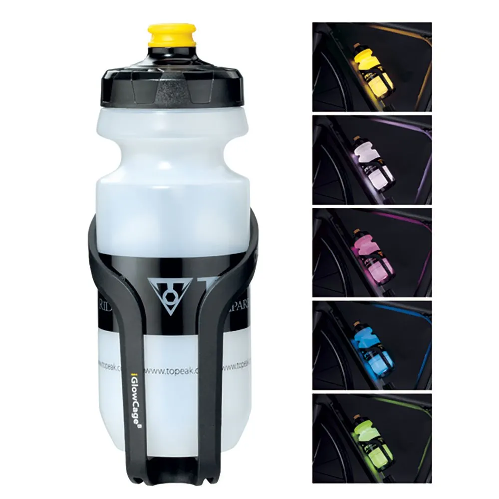 Topeak Iglow Vattenflaska, Multicolor, One Size Topeak Iglow Vattenflaska, Multicolor, One Size