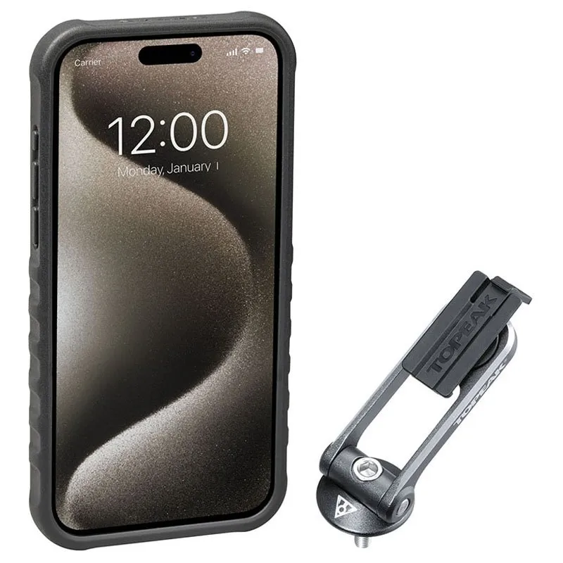 Topeak Iphone 15 Pro Max Telefonfodral, Black, One Size