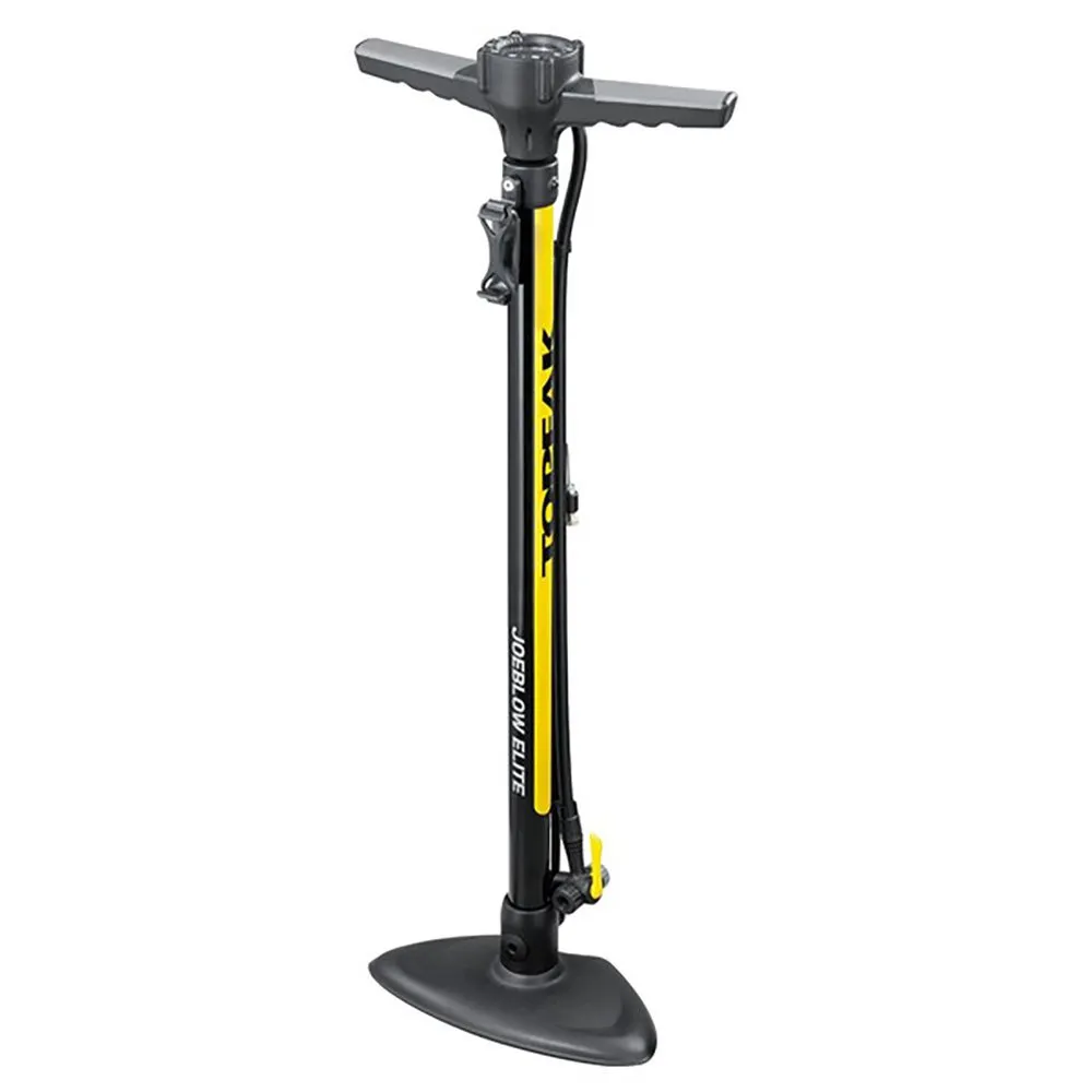 Topeak Joe Blow Elite Cykelpump, Yellow, 160psi