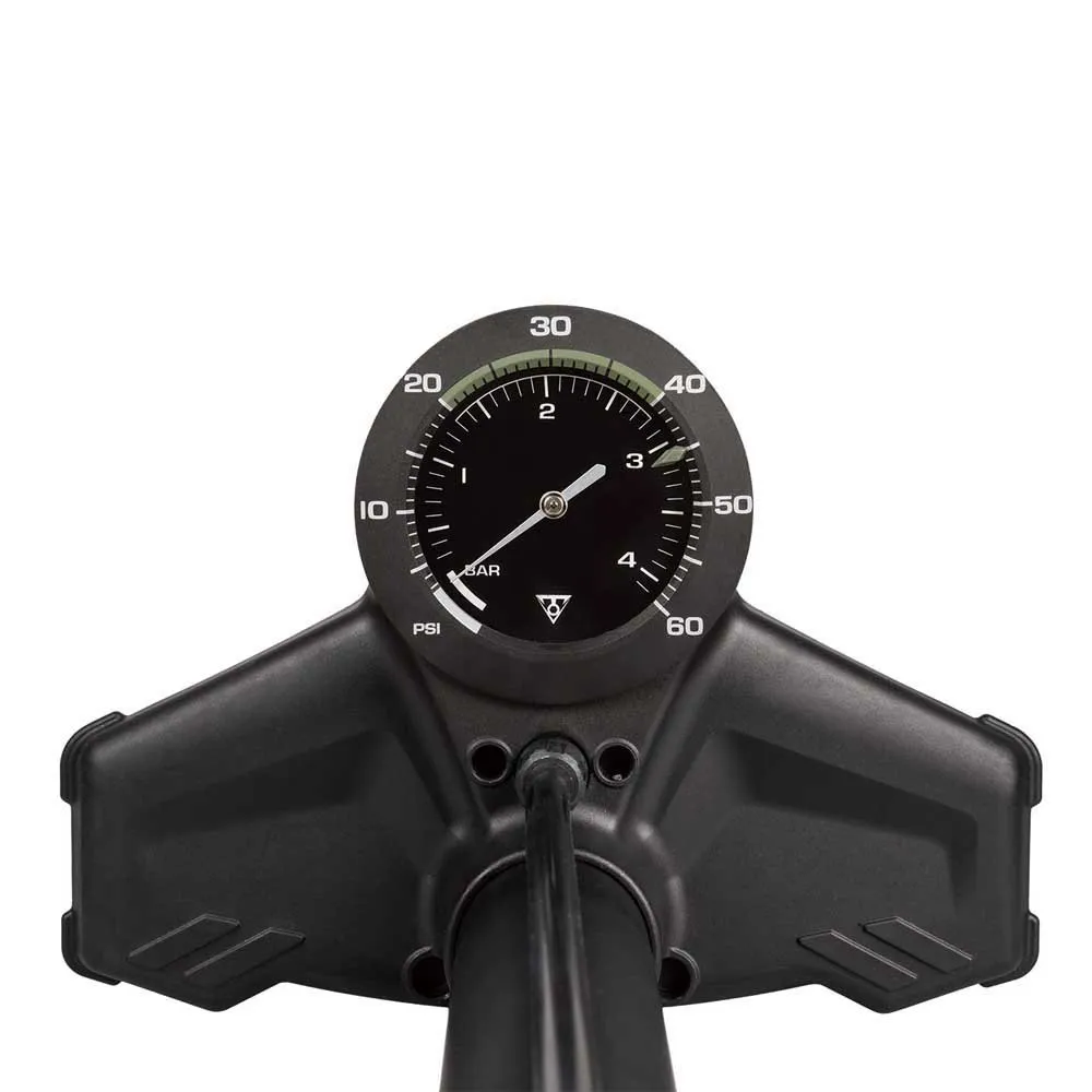 Topeak Joeblow Mountain Ex Cykelpump, Black, 60psi