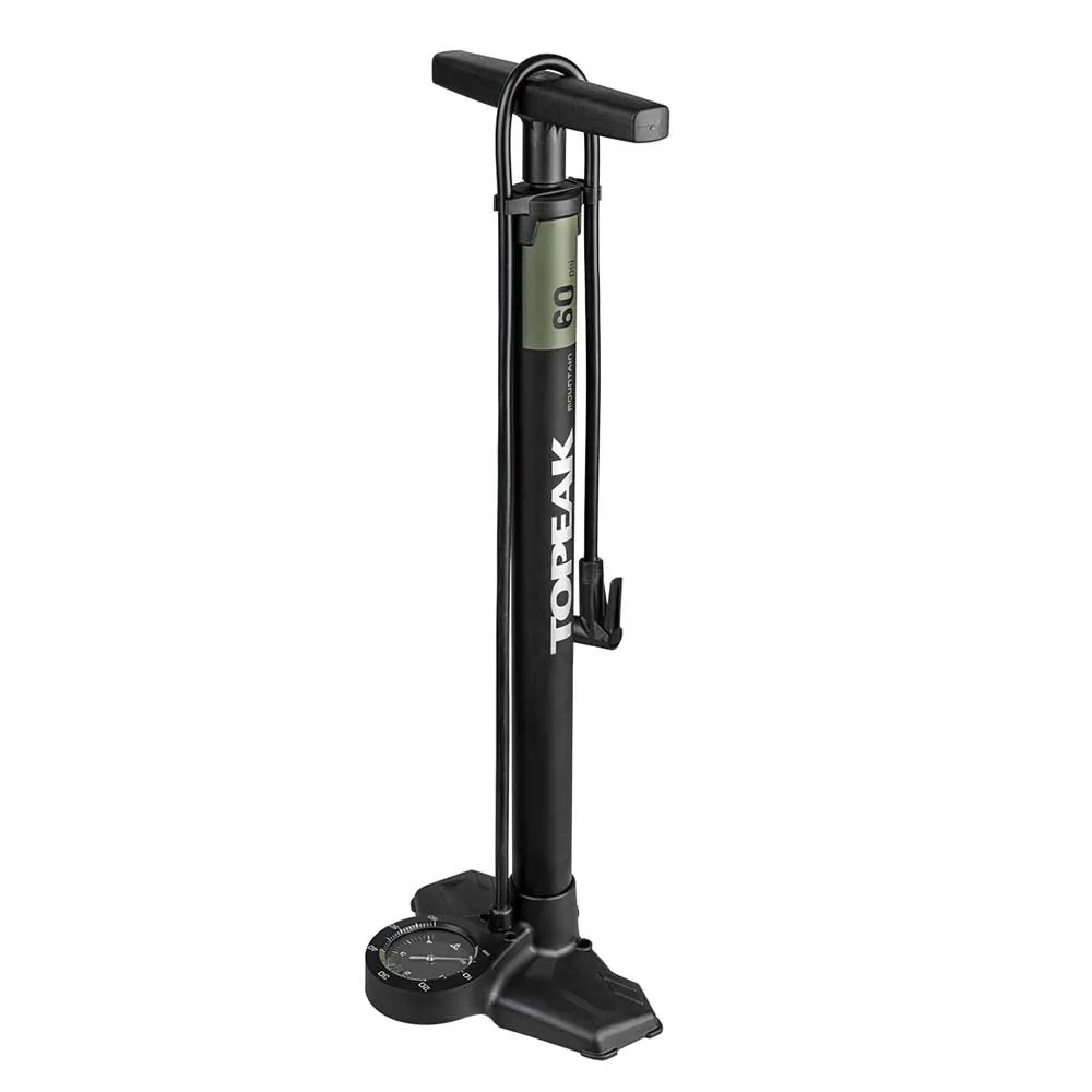 Topeak Joeblow Mountain Ex Cykelpump, Black, 60psi