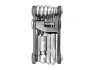 Topeak Mini 18 + Miniverktyg, Black, One Size