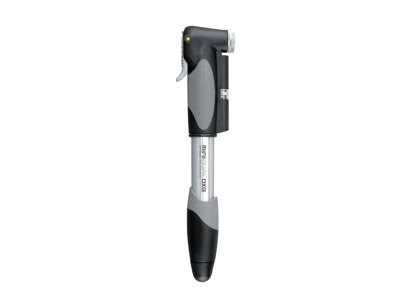 Topeak Mini M. Master DX M/Tr. Måler, Black / silver, 120psi