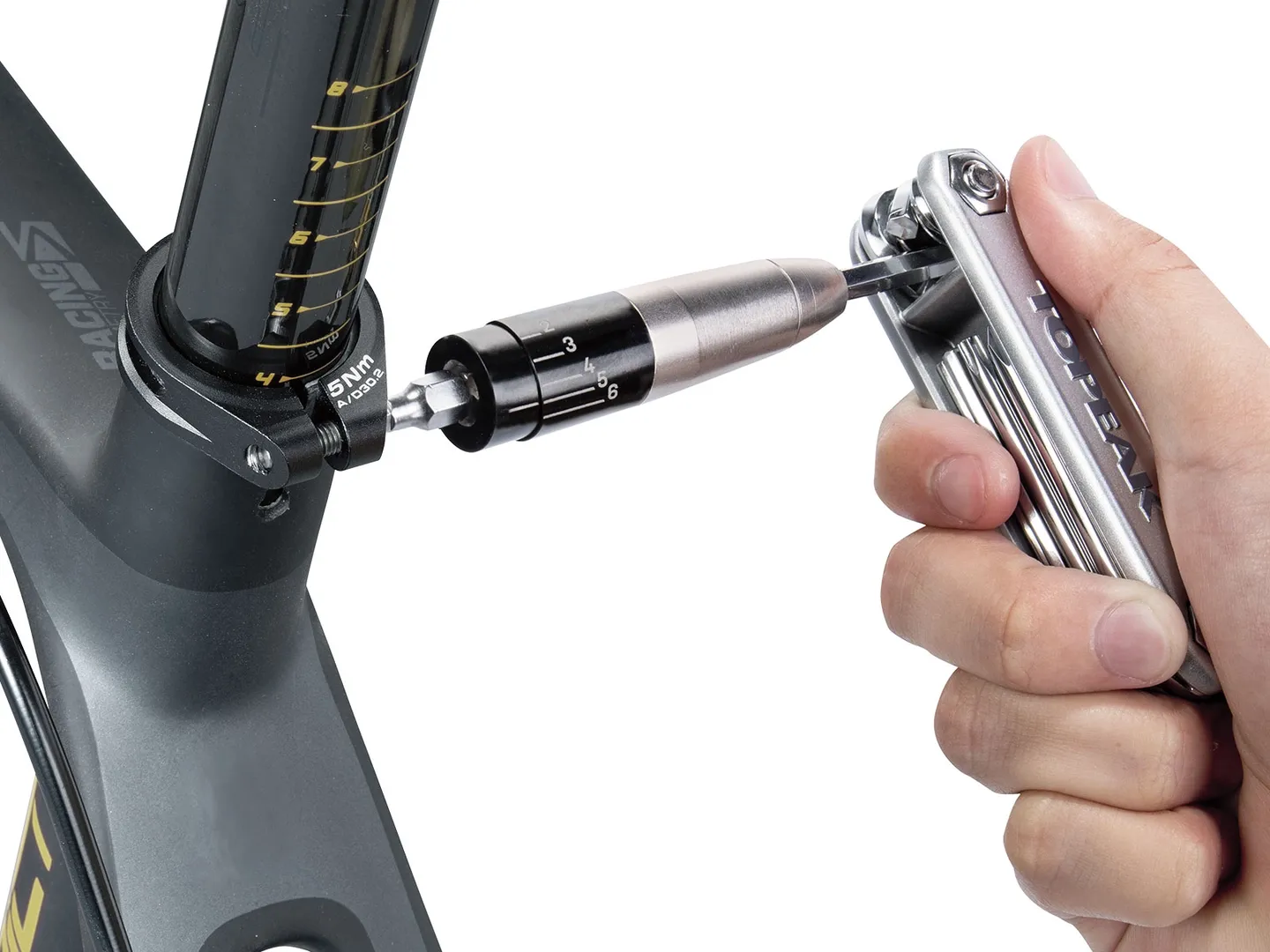 Topeak Nano TorqBox X Momentnyckel, Silver, One Size