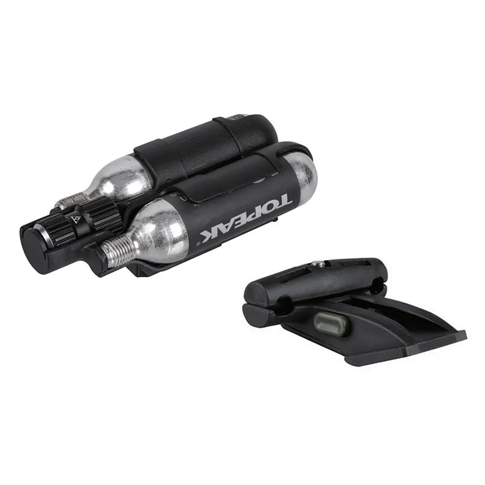Topeak Nanomaster Df Co2-inflator, Black, 16g